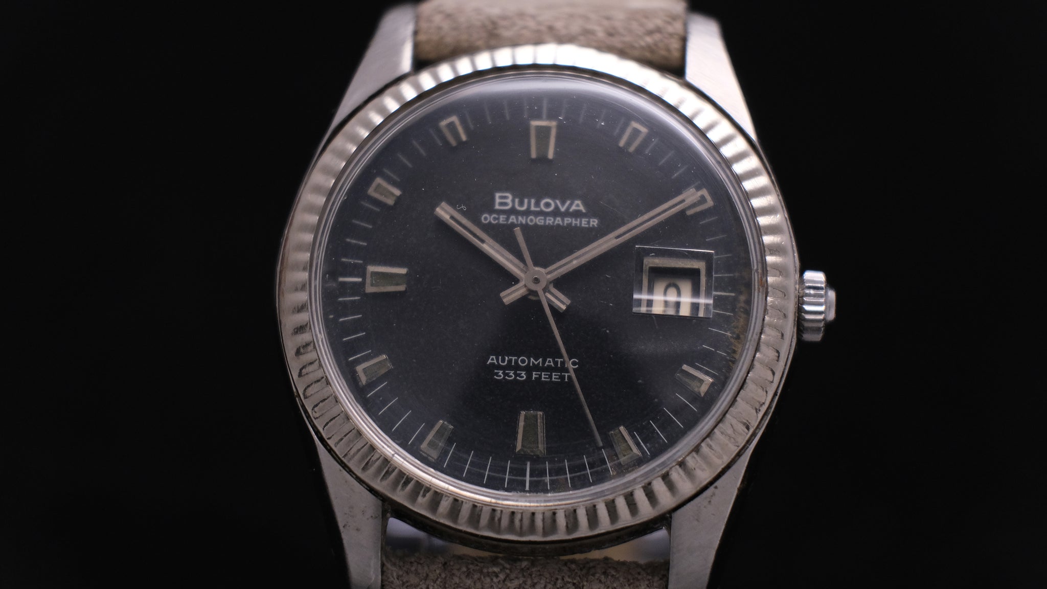 Bulova oceanographer discount automatic 333 feet